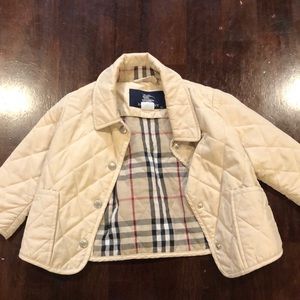 Burberry baby coat